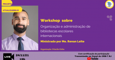 Projeto AtualizaBiblio – Workshop com Me. Renan Leite